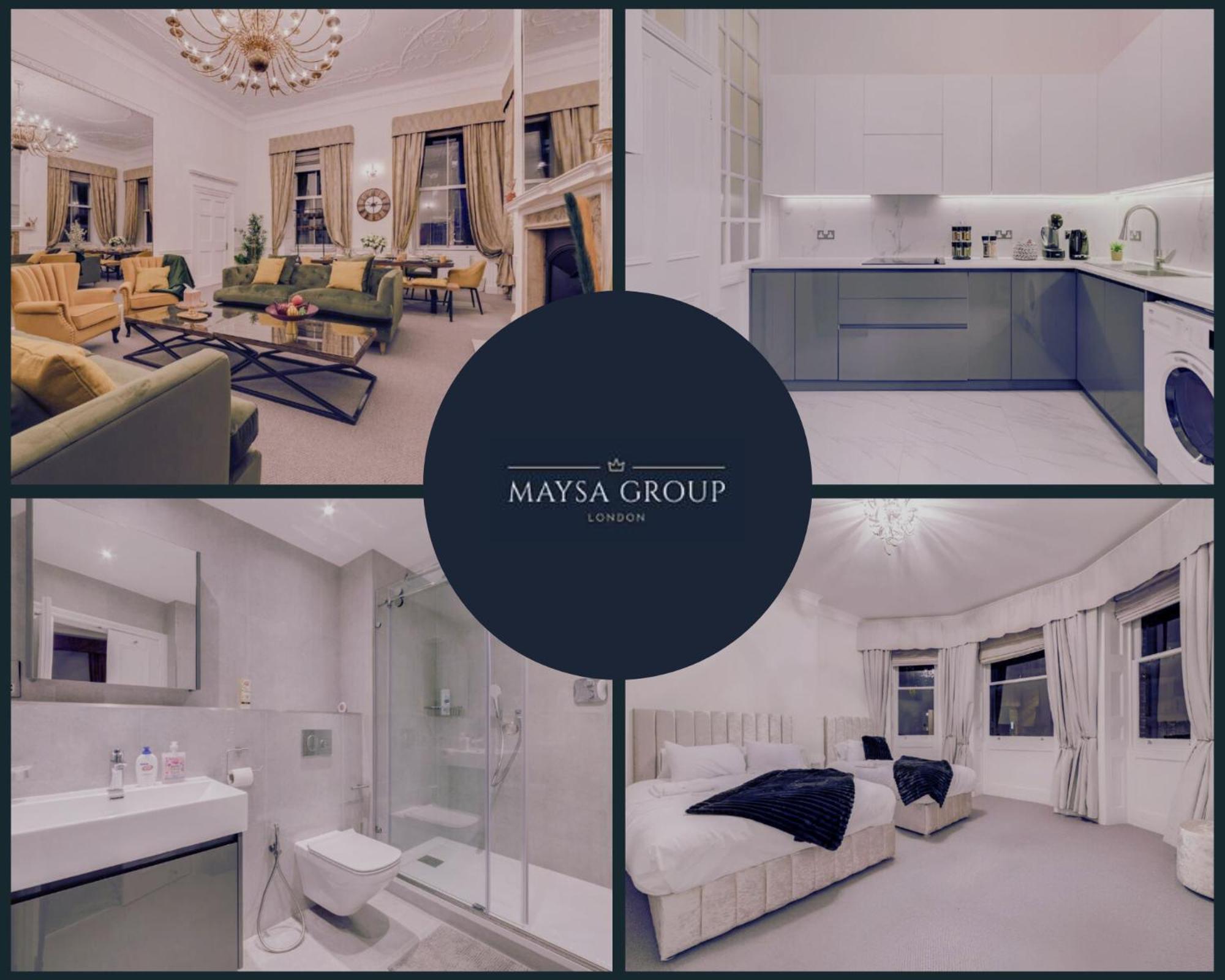 Luxury London 3 Bedroom Duplex With Pool Table - 4Hs エクステリア 写真
